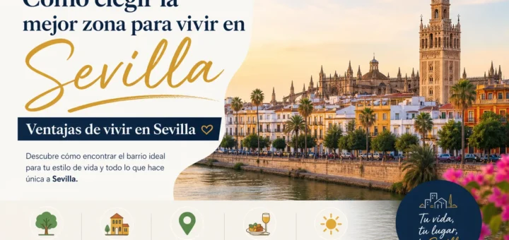 cómo elegir la mejor zona para vivir en Ventajas de vivir en Sevilla