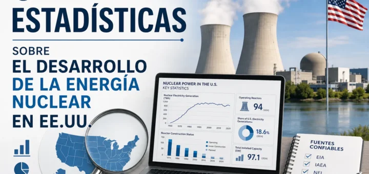 cómo encontrar estadísticas sobre El desarrollo de la energía nuclear en EE.UU.