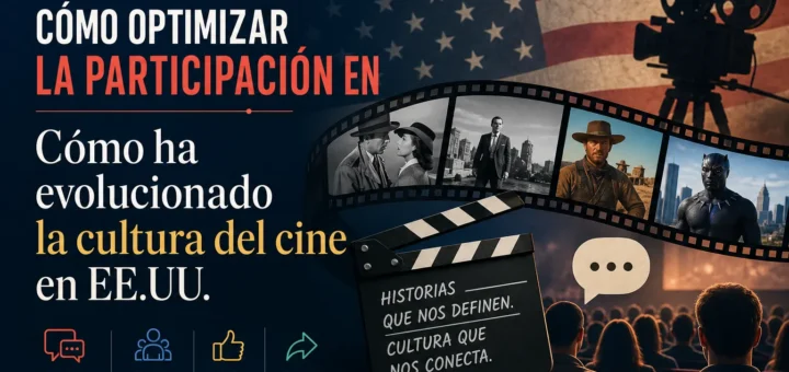 cómo optimizar la participación en Cómo ha evolucionado la cultura del cine en EE.UU.