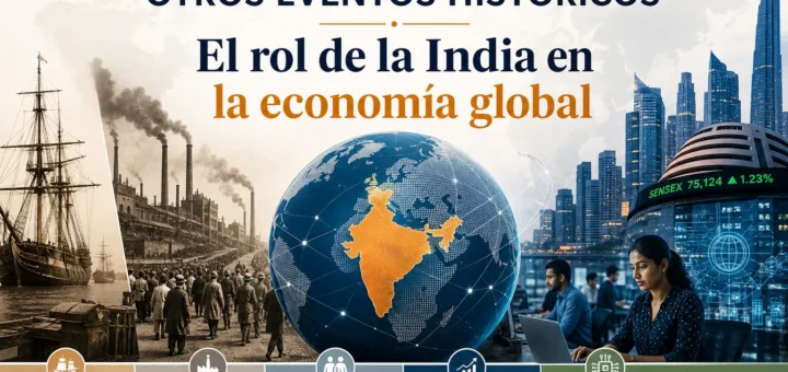 cómo se compara con otros eventos históricos El rol de la India en la economía global