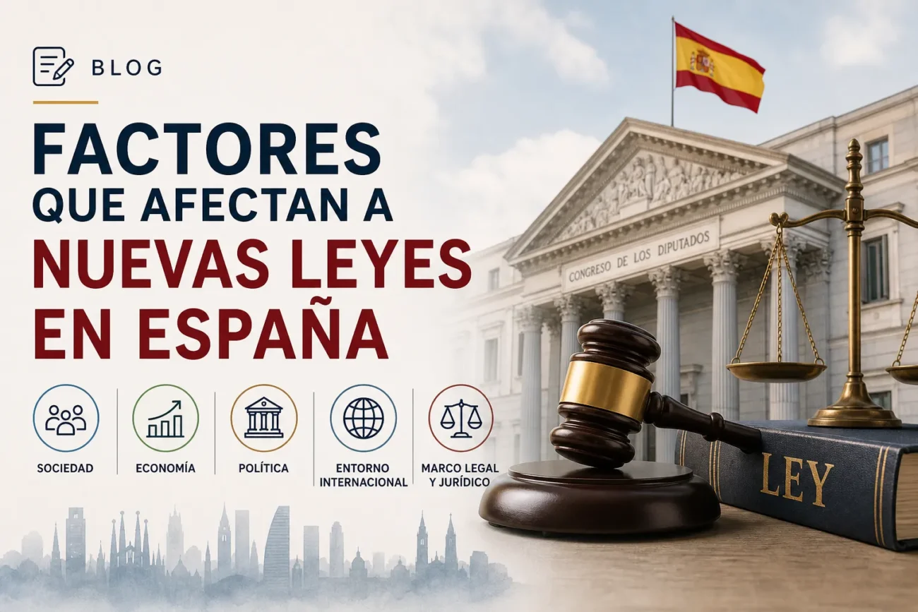 factores que afectan a Nuevas leyes en España