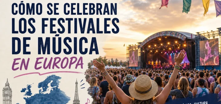 cómo conocer la historia de Cómo se celebran los festivales de música en Europa