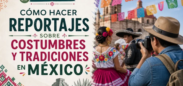 cómo hacer reportajes sobre Costumbres y tradiciones en México