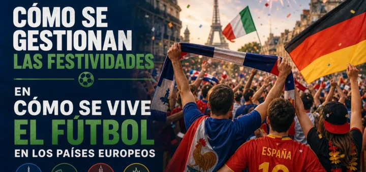 cómo se gestionan las festividades en Cómo se vive el fútbol en los países europeos