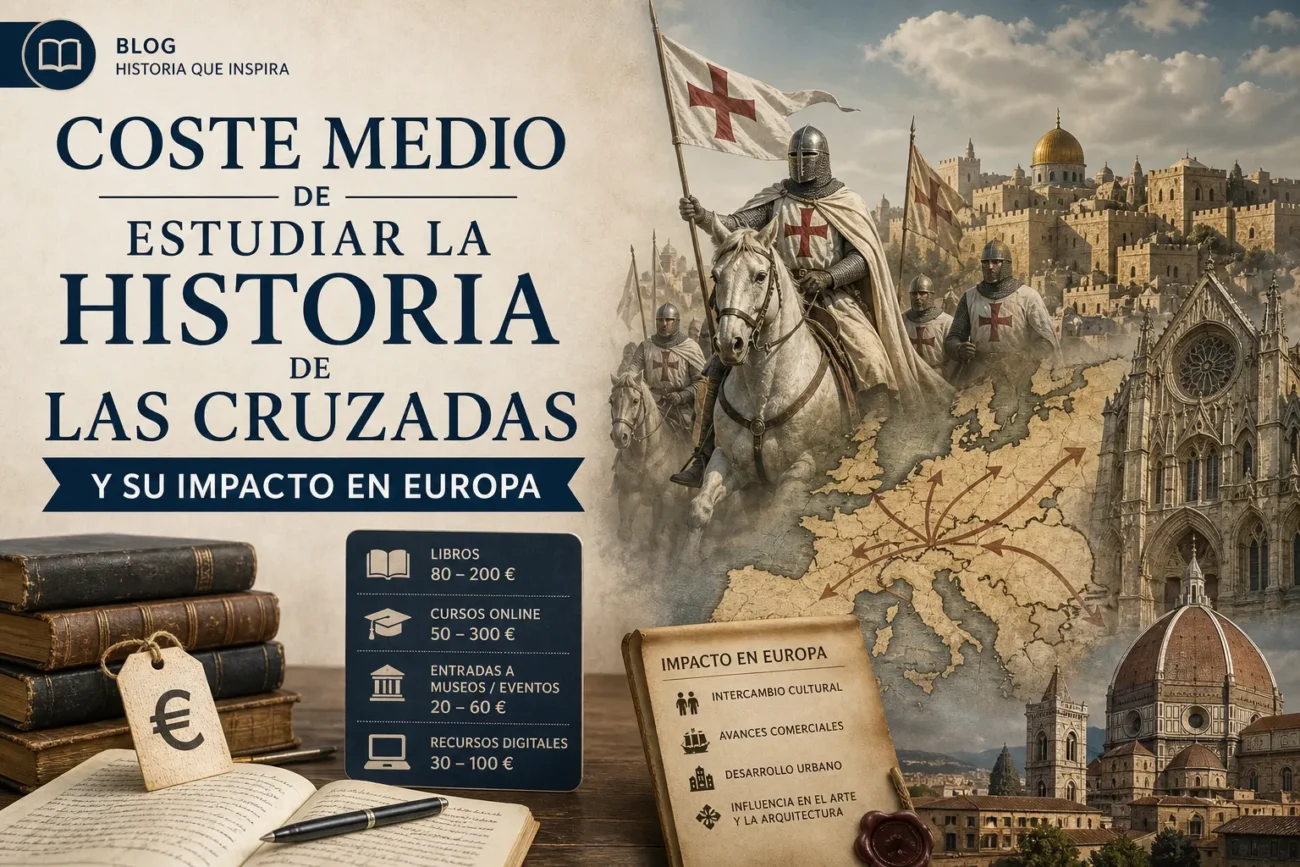 coste-medio-de-estudiar-la-historia-de-Las-Cruzadas-y-su-impacto-en-Europa | ABC24 Noticias coste medio de estudiar la historia de Las Cruzadas y su impacto en Europa